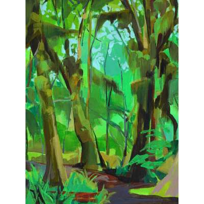 Road Trip - Olympic 1 Canvas Wall Art