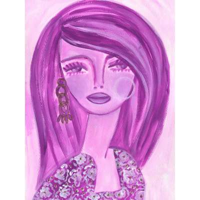 Lovely One - Elegance Canvas Wall Art