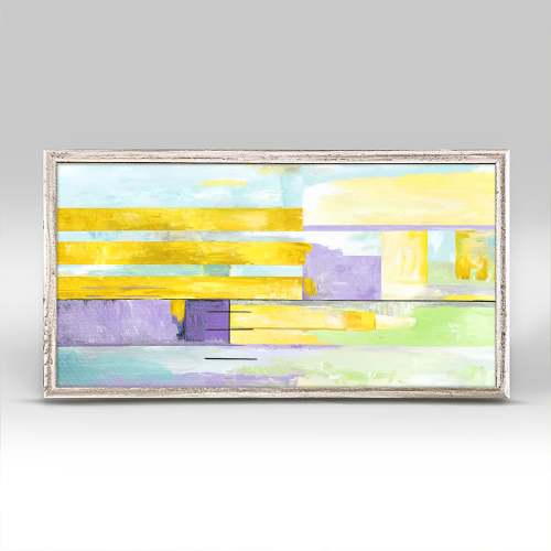 Coloration of Space Mini Framed Canvas