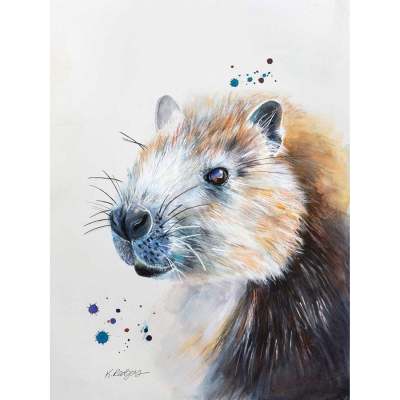 Nibbles Canvas Wall Art