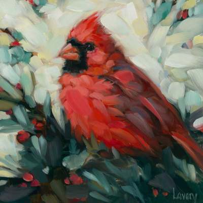 Cheers Cardinal Canvas Wall Art