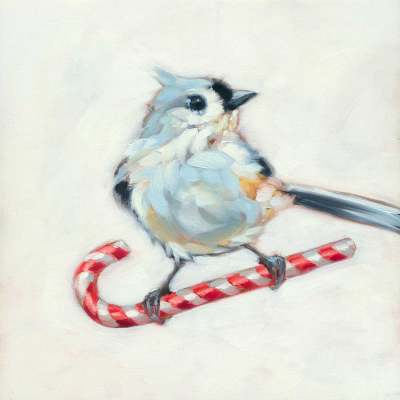 Holiday - Christmas Candy Thief Canvas Wall Art
