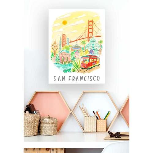 City Pride - San Francisco Canvas Wall Art