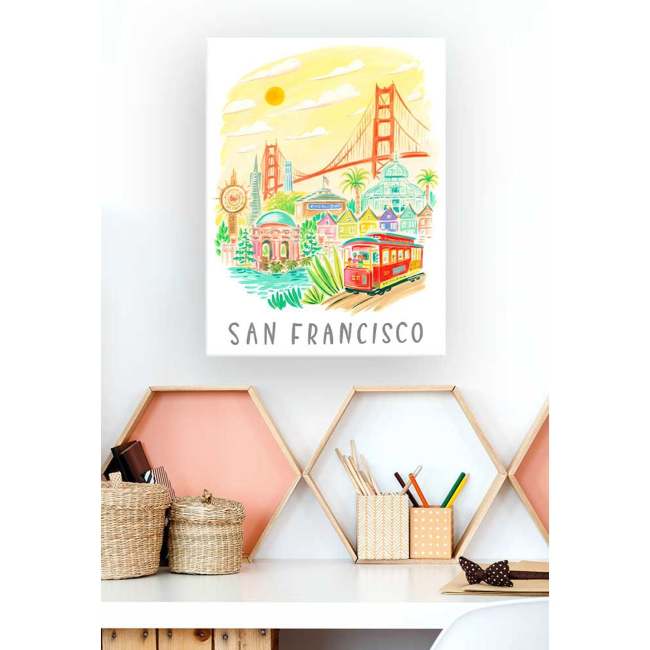 City Pride - San Francisco Canvas Wall Art