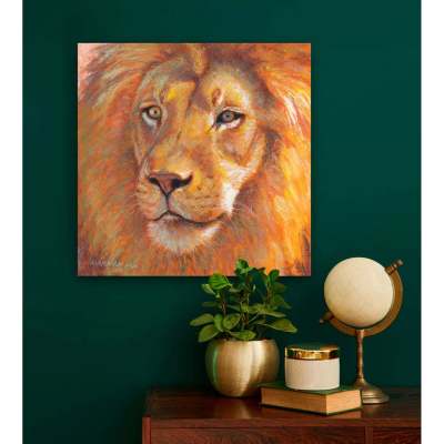 Lone Majesty Canvas Wall Art