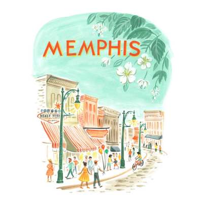 City Pride - Memphis Canvas Wall Art