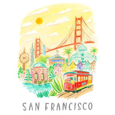 City Pride - San Francisco Canvas Wall Art