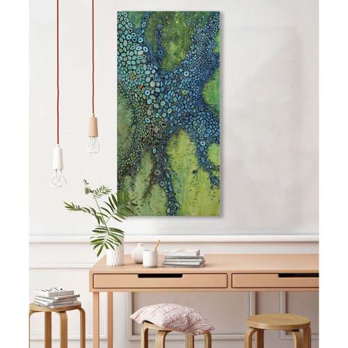 She Met Her Match Canvas Wall Art