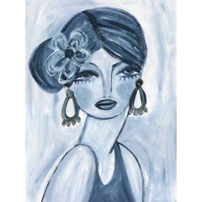 Lovely One - Sultry Beauty Canvas Wall Art