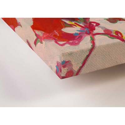 Dance Of The Flower Canvas Wall Art