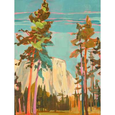 Road Trip - El Cap Canvas Wall Art
