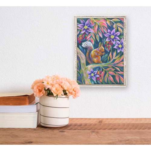 Berry Harvest Mini Framed Canvas