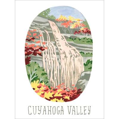 National Parks - Cuyahoga Valley Canvas Wall Art