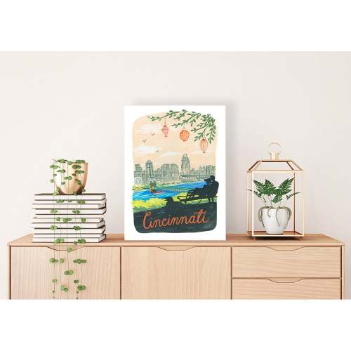 City Pride - Cincinnati Canvas Wall Art