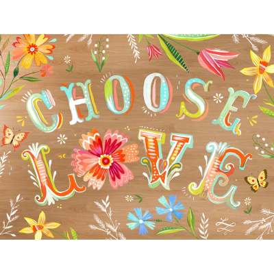 Choose Love Canvas Wall Art