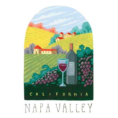 National Treasure - Napa Valley Canvas Wall Art
