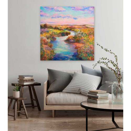 Ocean Marsh Canvas Wall Art