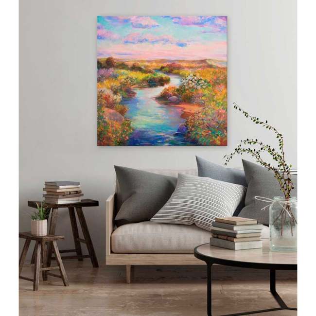 Ocean Marsh Canvas Wall Art