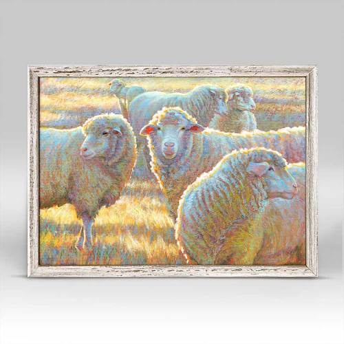 Pastoral Portraits - Gentle Grazing Mini Framed Canvas