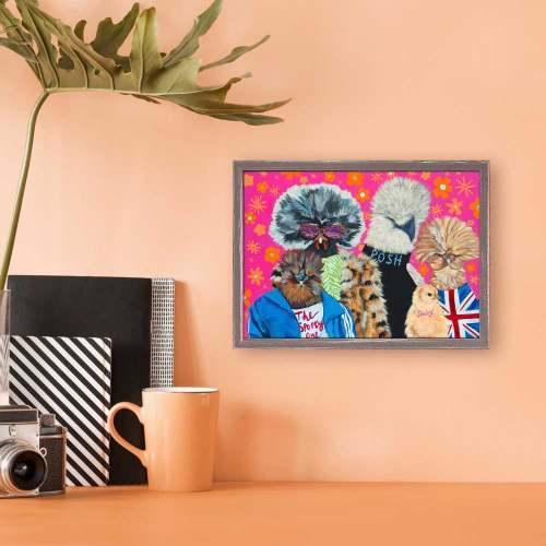 The Spice Chicks Mini Framed Canvas