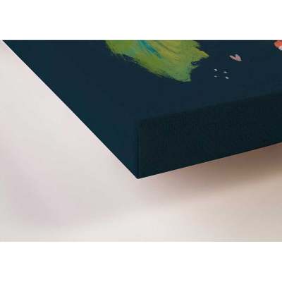 Enchanted Woodland Creatures Canvas Wall Art