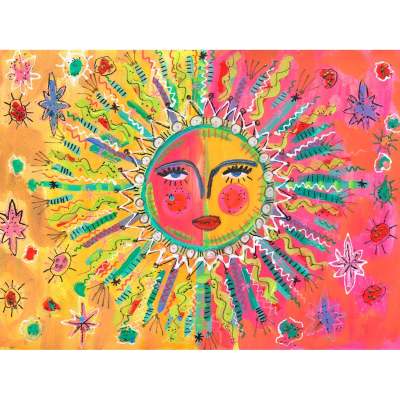 Shine On Me Canvas Wall Art