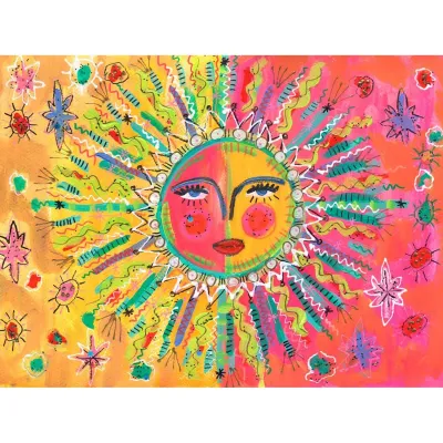 Shine On Me Canvas Wall Art