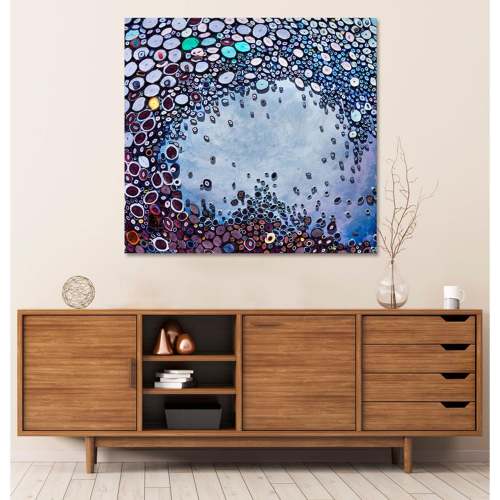 Rising Sea Surf Canvas Wall Art