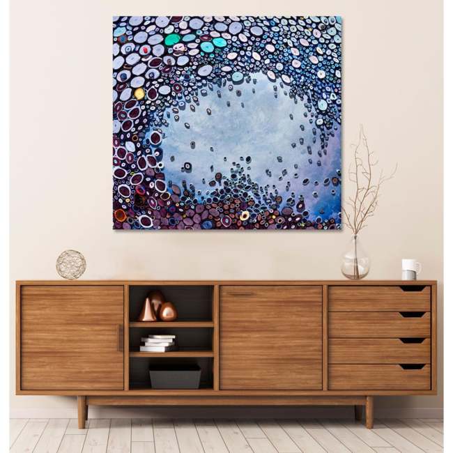 Rising Sea Surf Canvas Wall Art