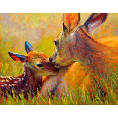 A Mother's Love Canvas Wall Art