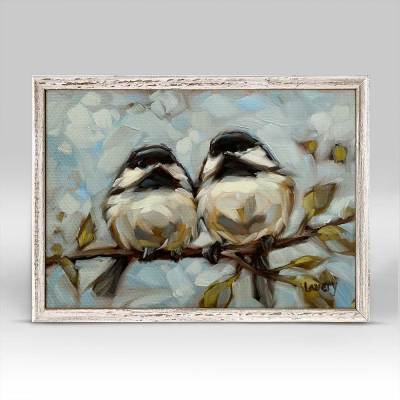 Listen With Love Mini Framed Canvas