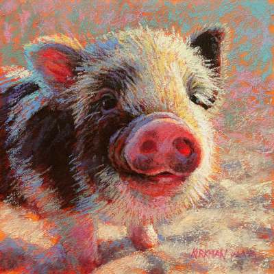Pastoral Portraits - The Grunt Canvas Wall Art