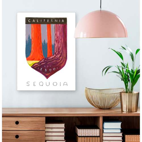 National Parks - Sequoia Canvas Wall Art