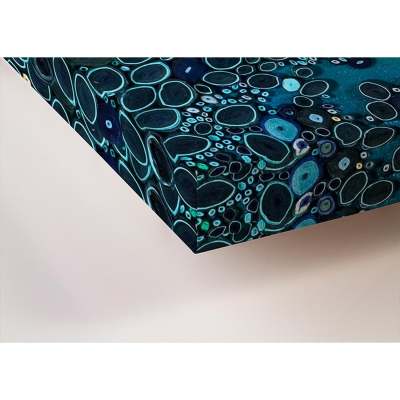 Aquatic Blues Canvas Wall Art