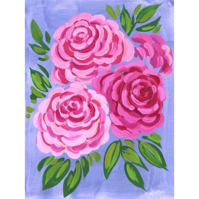 Rose Canvas Wall Art