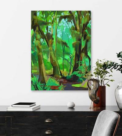 Road Trip - Olympic 1 Canvas Wall Art
