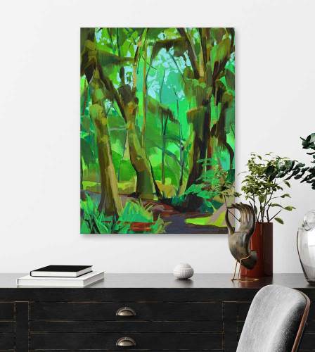 Road Trip - Olympic 1 Canvas Wall Art