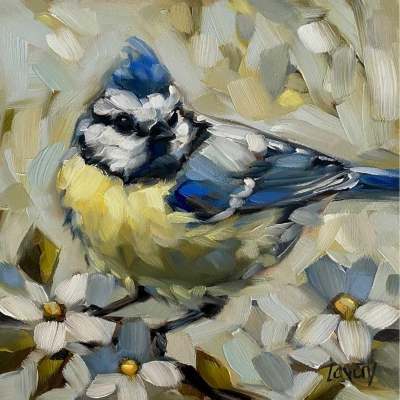 Garden Visit Canvas Wall Art