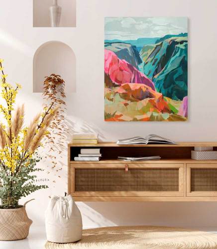 Road Trip - Grand Canyon Canvas Wall Art