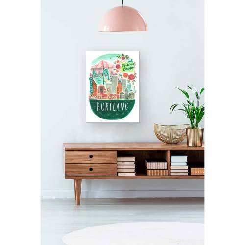 City Pride - Portland Canvas Wall Art