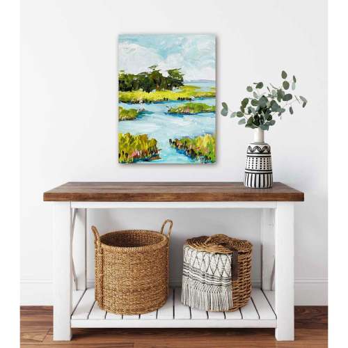 Summer Marsh Canvas Wall Art