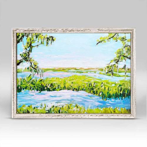 Live Oak Marsh Mini Framed Canvas