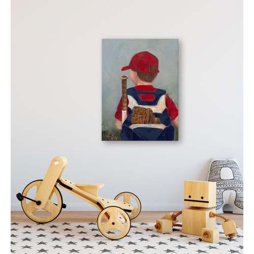 Lil' Slugger Canvas Wall Art