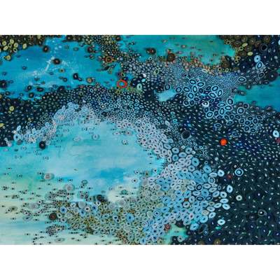 Deep Sea Current Canvas Wall Art