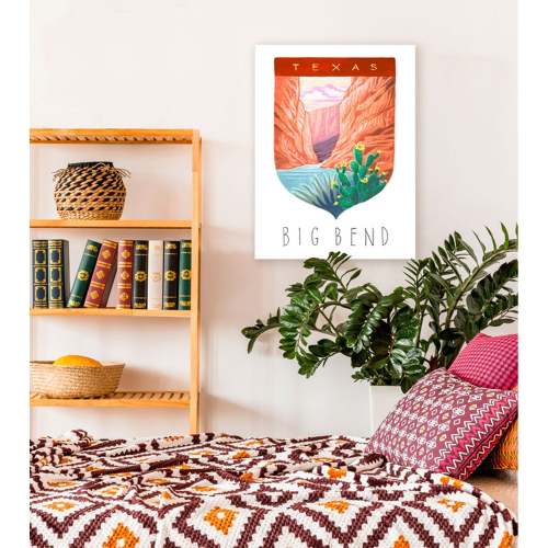 National Parks - Big Bend Canvas Wall Art