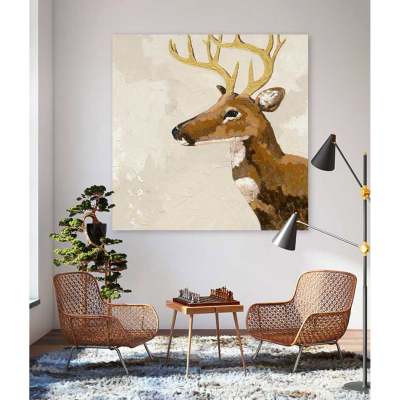 Gilded Canvas Wall Art
