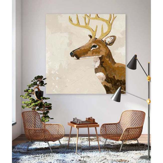 Gilded Canvas Wall Art