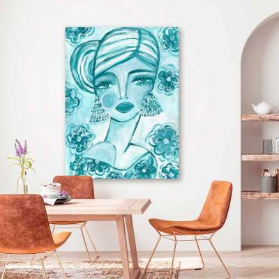 Lovely One - Beauty Within Canvas Wall Art
