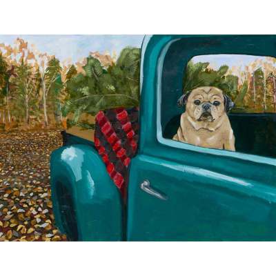 Louie Canvas Wall Art