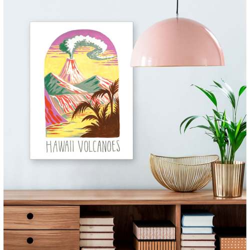National Parks - Hawaii Volcanoes Canvas Wall Art